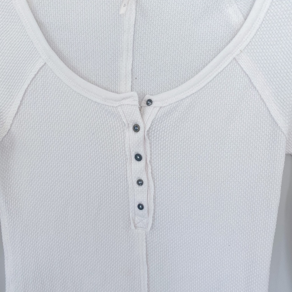 Free People Newbie Alpine ski lodge Henley top S - Picture 13 of 16
